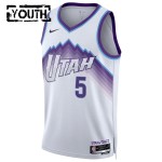 Maillot NBA Utah Jazz Cody Williams Nike 2025-26 Association Edition Blanc Swingman - Enfant